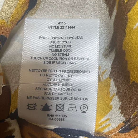 Tory Burch Silk Meyer Beautiful lightweight multicolor dress SZ 2 - Picture 12 of 12